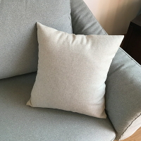 亞麻抱枕中式靠墊新中式純色4545抱枕含芯客廳沙發抱枕套加厚定制