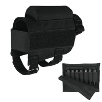 Outdoor Military tactics butt military nylon rifle sniper gun accessories magazine bag shell bracket rest bag hunting equipment
