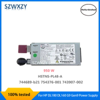 Original For HP DL180 DL160 G9 Gen9 950W Power Supply HSTNS-PL48-A 743907-002 745710-202 754376-001 744689-B21 100% Tested