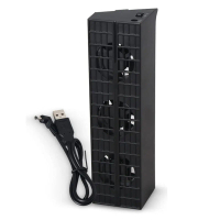 Kipas Penyejuk, Untuk PS4 Slim, Penyejuk USB Luaran, Kipas Penyejuk Konsol Permainan, Dengan Port US