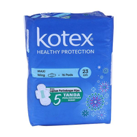 KOTEX - 綿柔纖巧護翼日用衛生巾23CM 16片