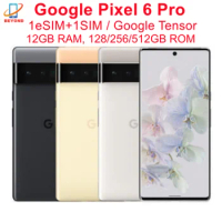 Google Pixel 6 Pro 6Pro 6.71" 12GB RAM 128/256/512GB ROM NFC Octa Core Google Tensor Original Unlocked 5G Smartphone