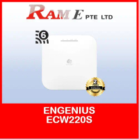 EnGenius ECW220S Cloud Managed Wi-Fi 6 2x2 Indoor Access Point