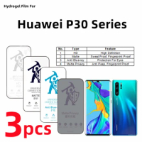 3pcs HD Hydrogel Film For Huawei P30 Pro Matte Screen Protector For Huawei P30 Lite P30pro Eye Care Anti Spy Protective Film