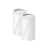 【TP-Link】Wi-Fi 7 BE22000 三頻 10G 真Mesh 無線路由器 分享器(支援AI筆電/透天厝/Deco BE85 二入組)