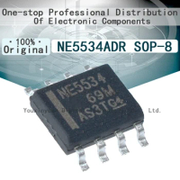 10/Pcs New Original NE5534 NE5534A NE5534DR NE5534ADR SOP-8 Audio operational amplifier driver IC SOIC-8
