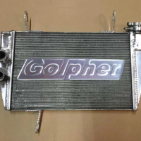 Golpher Motorcycle Aluminum Radiator For DUCATI HYPERMOTARD 821 SP HYPERSTRADA 939 13-17