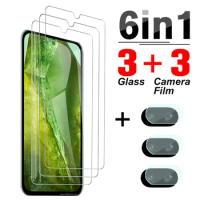 6in1 Glass Film For Google Pixel 8a 5G Camera Lens Film For Google Pixel 8A pixel8 a A8 8 A Tempered Glass Screen Protector 2024