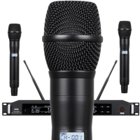 Classic Wide-Range Axiet AD4D 200 Channel KSM9 Wireless Microphone System K9 Cardioid Handheld ULXD24 Stage Vocal Singing