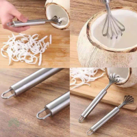 Coconut opener shell opener coconut knife shell tool opening tool stainless steel coconut grater coc