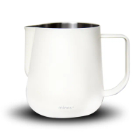 【Minos】不鏽鋼拉花鋼杯 黑色款500ml(兩種規格 多種顏色 高度質感)