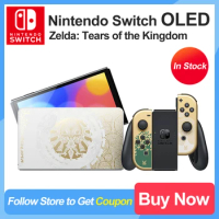 Nintendo Switch OLED The Legend of Zelda Tears of the Kingdom Game Console Limited Edition 7 Inch OLED Touch Screen