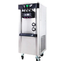 Electric Ice Cream Maker Commercial Sweet Cone Ice Cream Making Machine Soft Serve Ice Cream Machine