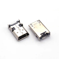 10pcs Micro mini USB Jack socket for Asus MeMO K005 K00A K00Y T100TA DC Charging Port Connector dock plug repair