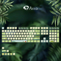 Keycap Bánh Pudding Mứt Việt Quất, AKKO, Chuyên Gia Nướng, Chuyên Gia ASA, 116 Phím, Truyền Ánh Sáng