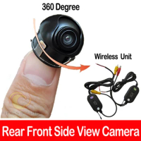 Mini Parking Camera WIFI Camera Wireless SONY CCD Chip Car Rear View Camera Front/Side View For 360 Degree Camera