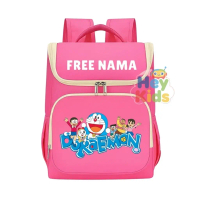 Tas Ransel Doraemon Anak TK SD Backpack Tas Gendong Free Nama