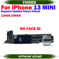 256G 128GB Clean iCloud For iPhone 13 Mini 13mini Logic Board Without Face ID Motherboard Fully Tested LL/A Version High Quality