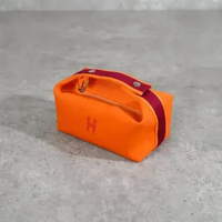 Tas HERMES BRIDE A BRAC PM ORANGE TOP HANDLE BAG 100% ORIGINAL 21X12X10CM