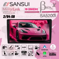 SANSUI BETA X Series 2/64 GB Android 9" Inch SA-5200I Head Unit Tape Mobil