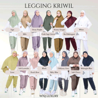 Legging Kriwil By Wanoja Best Seller Nyaman Celana