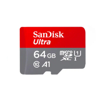 【SanDisk 晟碟】Ultra microSDXC UHS-I A1 64GB 記憶卡(台灣代理商貨)