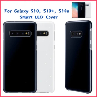 For Samsung LED Cover For Samsung Galaxy S10Plus S10E S10 S10 Plus SM-G9730 SM-G9750 G9750 Emotional Led Lighting Effect