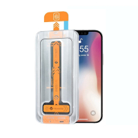 IN7 除塵盒秒貼膜系列 iPhone 14 Plus/13 Pro Max (6.7吋) 防窺 滿版鋼化玻璃保護貼