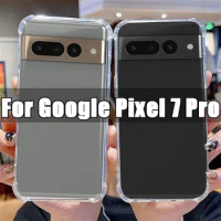 Clear Phone Case for Google Pixel 7 Pro TPU Transparent Case Google Pixel 7Pro Pixel7 6.7" GP4BC Shockproof Anti-scratch Covers