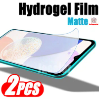 2pcs Matte Hydrogel Film For Samsung Galaxy A14 A24 A34 A54 4G 5G Samsun A 14 24 34 54 4 5 G Anti-Fingerprint Screen Protector