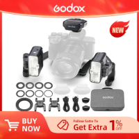 Godox MF12-DK1 MF12 Dental Flash System TTL Flash 2.4 GHz Wireless Control Speedlight - for Sony A6400、A74、A7R5andZV-E10