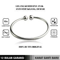 RUTIN Children's Health Bracelet Gelang monel anak ORI Anti Step Kejang Demam Model Mondial