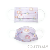 【STYLISH史戴利】紫色吐司貓咪 機能運動MIT&amp;MD雙鋼印兒童醫療口罩30入/盒