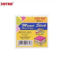 Memo Stick Joyko / Sticky Note / Kertas Memo / Memo Tempel Joyko MMS-4