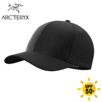 【ARC'TERYX 始祖鳥 Bird 棒球帽《黑》】25633/鴨舌帽/防曬帽/休閒帽