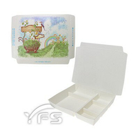左右五格紙餐盒501 (點心 外帶 外食 自助餐 紙製)【裕發興包裝】HF030/RS0204