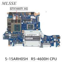 For Lenovo Legion 5-15ARH05H Laptop Motherboard With R5-4600H CPU GTX1660TI 6G GPU NM-D281 5B20Z23020 Fast Ship