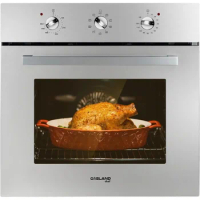 24 Inch Wall Oven, GASLAND Chef ES609MS Built-in Electric Wall Oven, 240V 3200W 2.3Cu.ft Convection Wall Oven with Rotisserie, 9