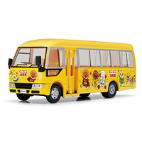 大賀屋 麵包超人 小巴士 車子 黃 玩具 巴士 出遊 兒童 anpanman 日貨 正版授權 T00110214
