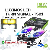 LAMPU LED SEIN SENJA RGB PLUS LAMPU D2 LASER BEAT DELUXE  NINE LUXIMOS TSB1 BONUS SAKLAR