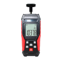 TA500B Tacho Digital Ketepatan Tinggi, Ukur Kelajuan Putaran (RPM) 3–19999 RPM