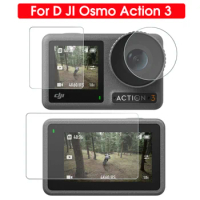 Tempered Glass Screen Protector for DJI Osmo Action 3 Camera Accessories Anti-scratch Lens Protective Film for DJI Osmo Action 3