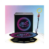 Manual party selfie spinning digital 360 photo booth accessories video booth 360 ipad photobooth