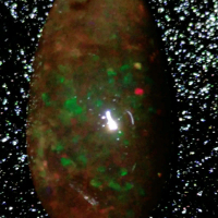 batu permata kalimaya Banten jenis teh dimensi 9mm