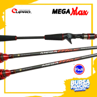 EUPRO Joran Pancing Baitcasting MEGA MAX 180cm - 198cm Hight Carbon Blank Fuji Component Joran Panci