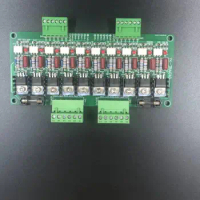 10-channel PLC Amplifier Board IO Relay Board DC 24V Control AC 220VYK-TRAC10