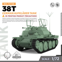 SSMODEL SS72726 1/72 25mm Military Model Kit German 38T Aufklärer Tank