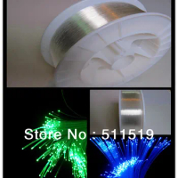 LED fiber optic light,end glow 2 mm fiber cable 350m /roll for optic light and plastic fiber optic chandelier,
