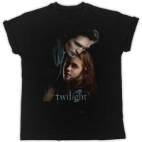 men clothing Cool Twilight Unisex Ideal Gift Present Black T Shirt For Youth Middle-Age The Old Tee Shirt
