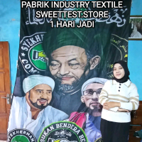 BEST SELLER + 1 HARI JADI + FREE STICKER, BENDERA PRINTING CUSTOM, GIANTFLAG PRINTING CUSTOM, MINIFL